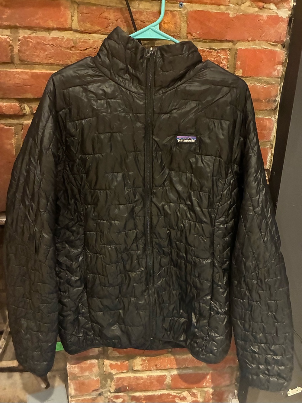 Patagonia Black Quilted Packable Puffer Jacket